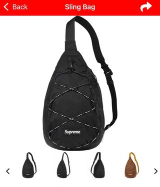 Supreme Sling Bag SS22