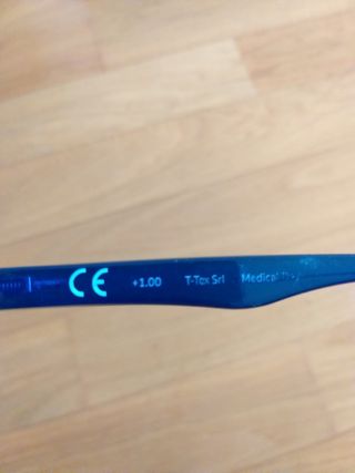 Occhiali 1 grado colore blu made inItaly
