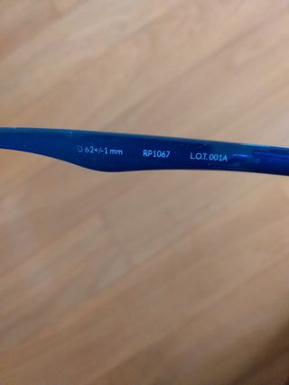 Occhiali 1 grado colore blu made inItaly