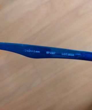 Occhiali 1 grado colore blu made inItaly
