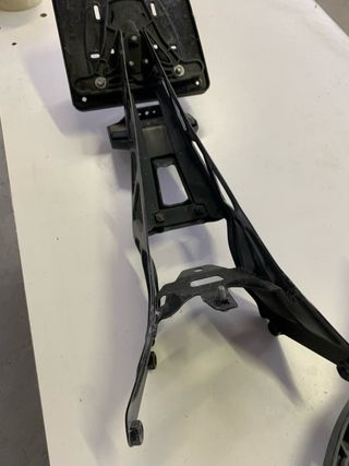 Porta bauletto porta targa