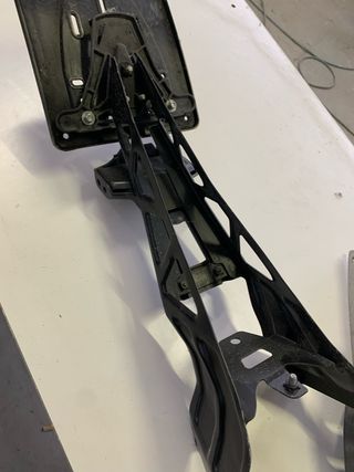 Porta bauletto porta targa