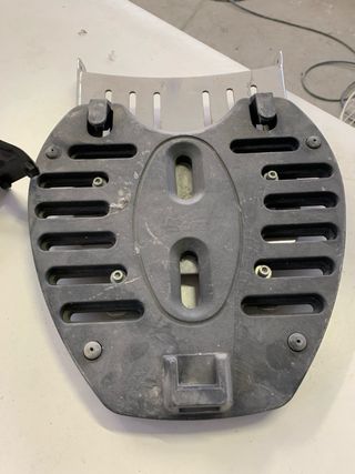 Porta bauletto porta targa