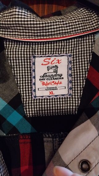 Camicia maniche lunghe uomo XL