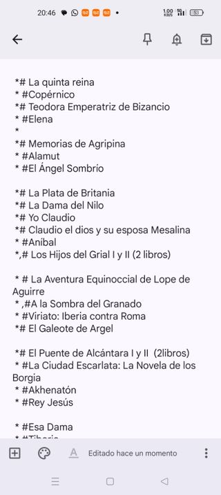 Colección de novela histórica El Pais