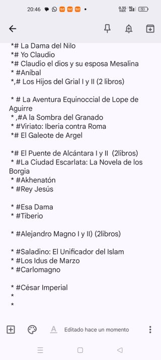 Colección de novela histórica El Pais