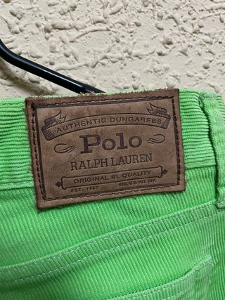 Pantalones Polo Ralph Lauren pana verde