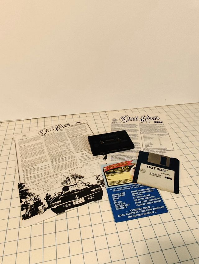 Out Run. Atari ST, Sega