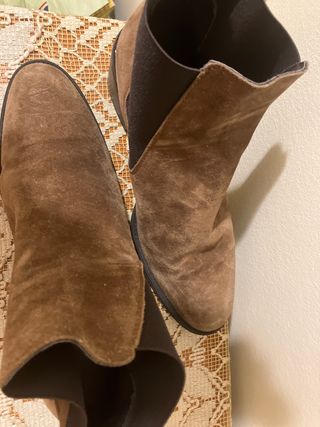 Botas alpe piel talla 40