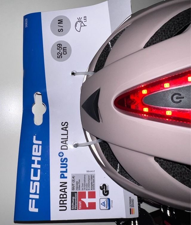 Fischer Dallas Casco de Bicicleta talla S/M 52-59