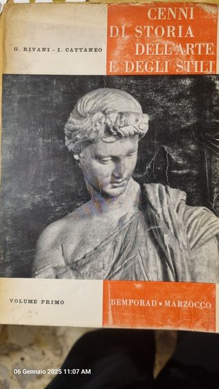 Cenni di storia dell'arte e degli stili 1 e 2