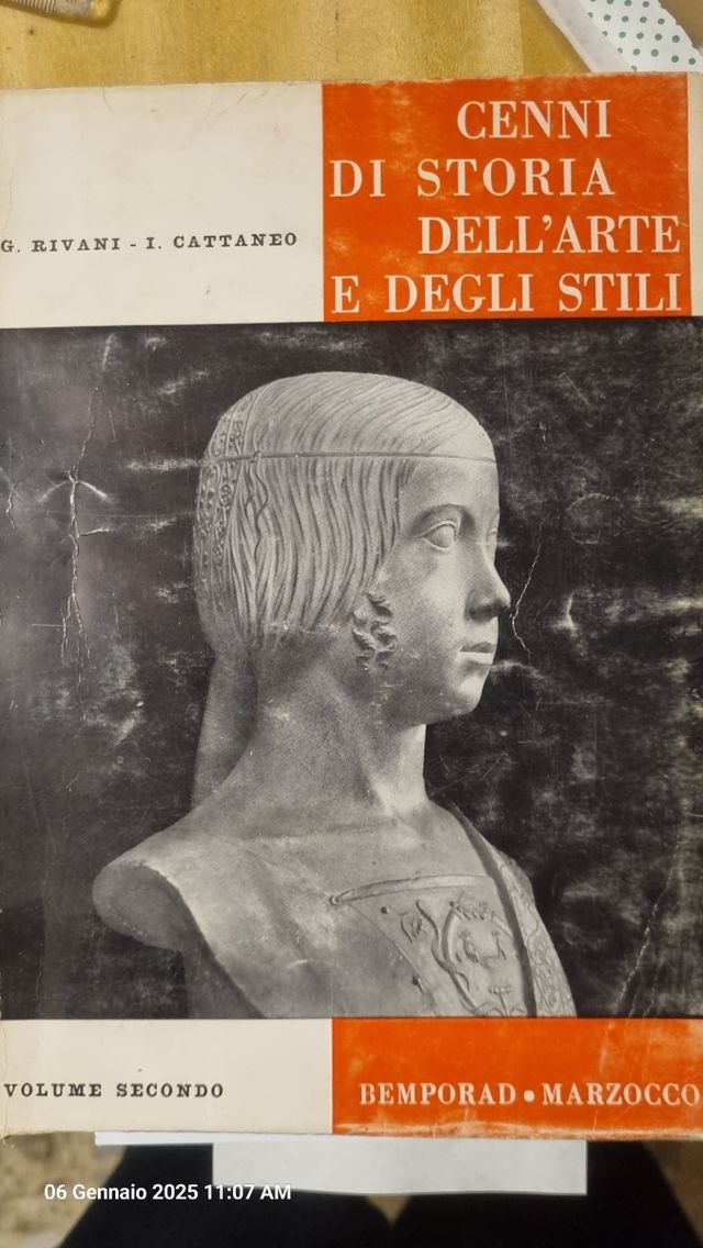 Cenni di storia dell'arte e degli stili 1 e 2