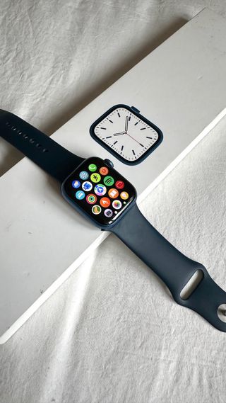 Apple watch serie 7 41 mm azul