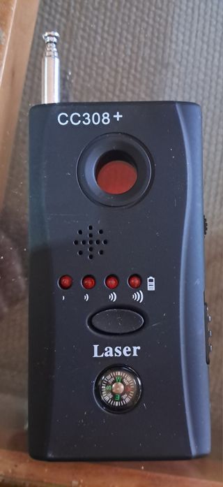 2 DETECTOR 1 NUEVO Y 1 SEMINUEVO CAMARAS ESPIA MIC