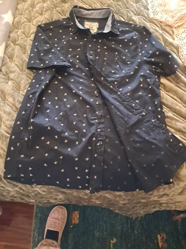 Camisa manga corta hombre