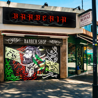 mural street art local - grafiti y cartel deco art