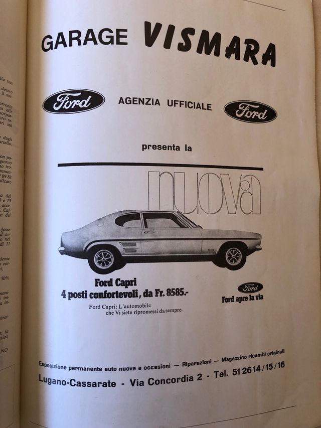 Gp Cynar Lugano 1969 ciclismo epoca