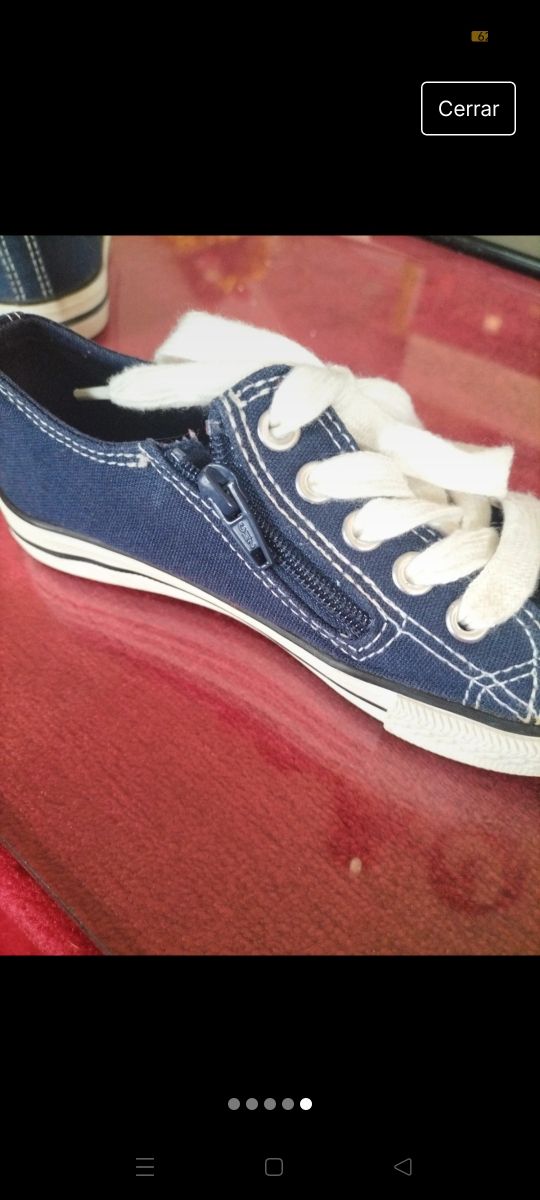 Deportivas de tela infantil