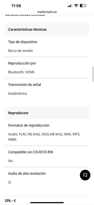 Barra de sonido LG SK5R Sistema 4.1 HiRes 480 W