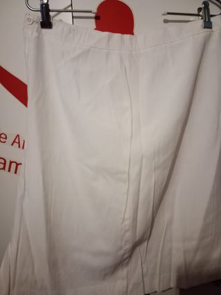 Falda blanca 