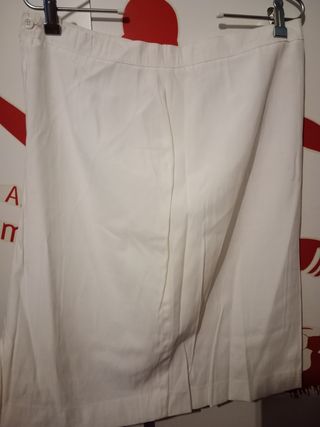 Falda blanca 