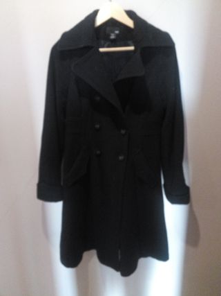 Abrigo de mujer de invierno. Lana.