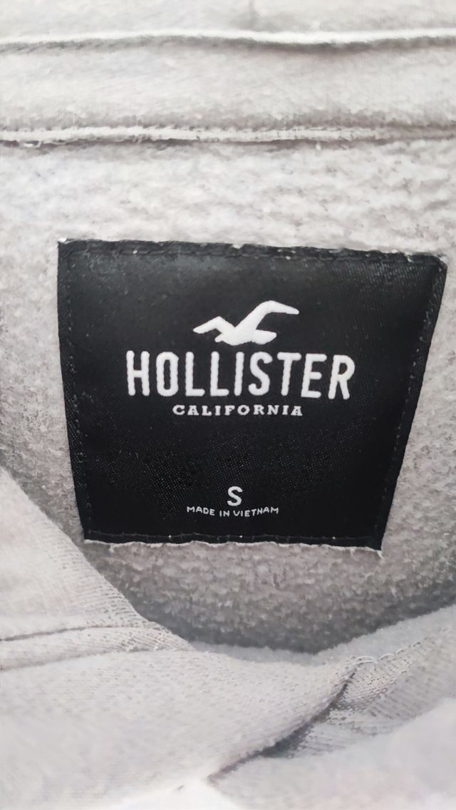 Sudadera gris con capucha unisex