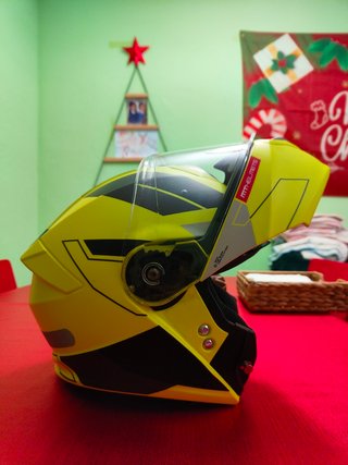 Casco moto modular talla M