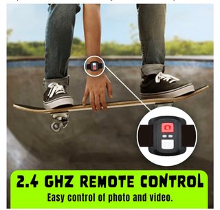 Camara deportiva acuatica 4k