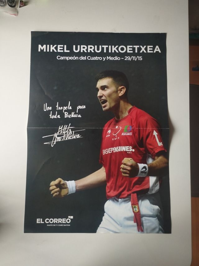 Poster Mikel Urrutikoetxea