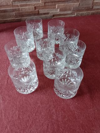 Bicchieri da liquore in cristallo nuovi