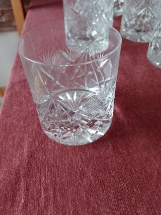 Bicchieri da liquore in cristallo nuovi