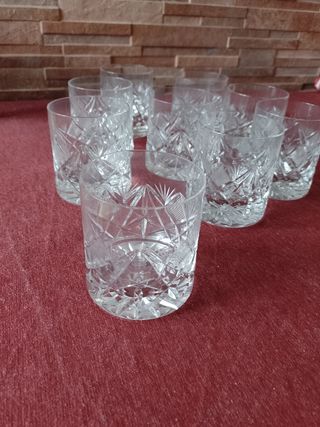 Bicchieri da liquore in cristallo nuovi