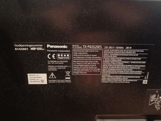 TV Plasma Panasonic
