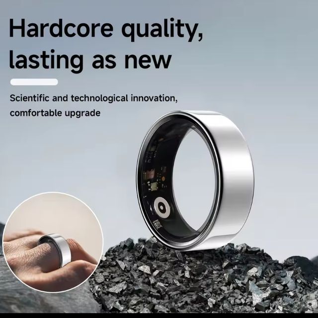Nuovo anello intelligente Smart Fitness Ring misura 9