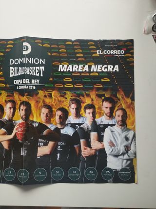 Poster Bilbao Basket 2016