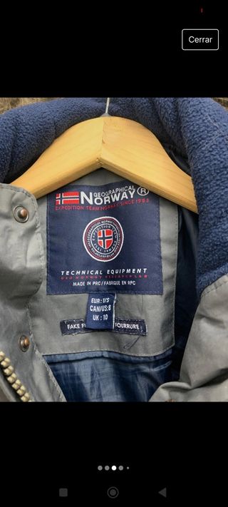 Abrigo parka de Geographical Norway
