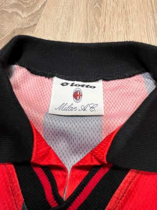 Camiseta original AC Milan temporada 1996/97