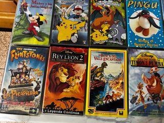 Lote 41 vhs dibujos