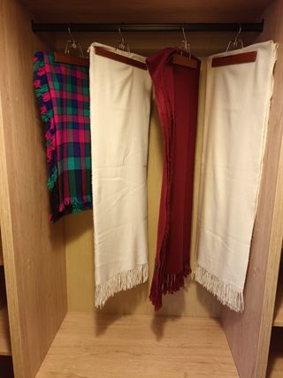 Bufandas de distintos colores