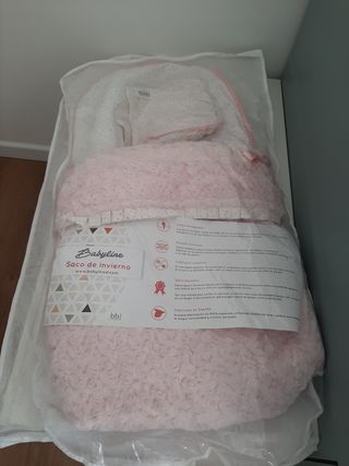 Saco  carrito bebe 3 usos Dolce rosa Babyline