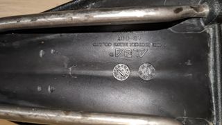 SILLIN LIGERO RAILES DE TITANIO ALBA CUERO