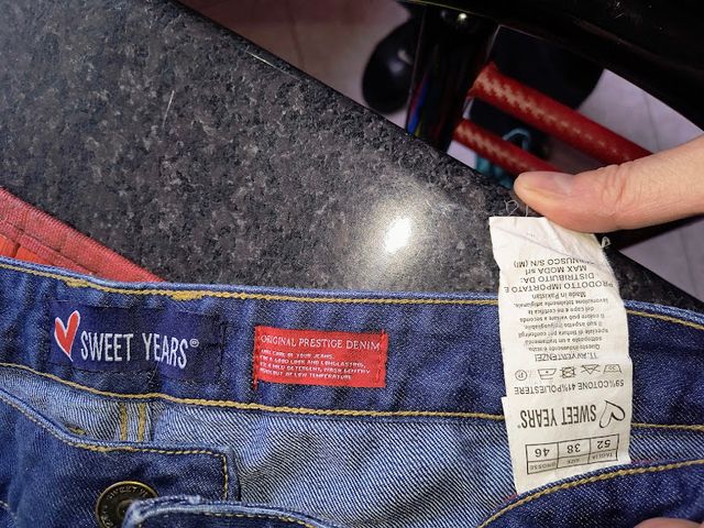 jeans sweet years taglia 52/38 seminuovi originali