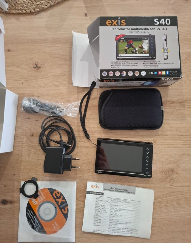 Reproductor multimedia con TV-TDT