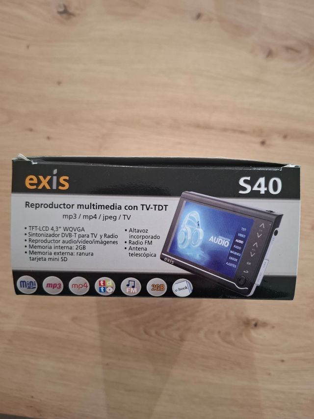 Reproductor multimedia con TV-TDT