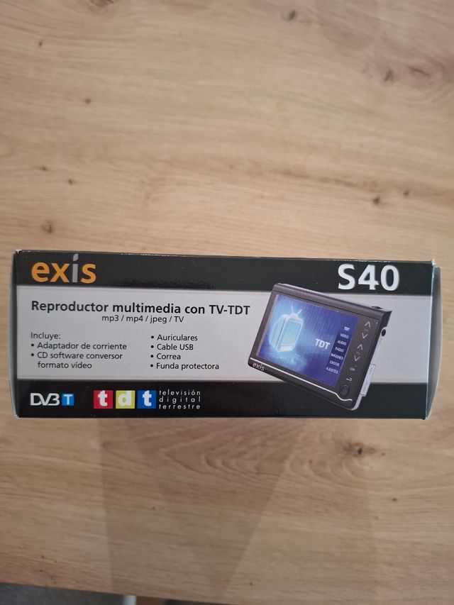 Reproductor multimedia con TV-TDT