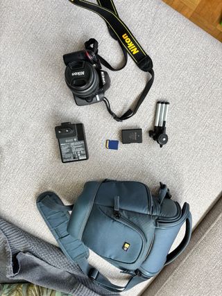 Camara de fotos nikon reflex d3200