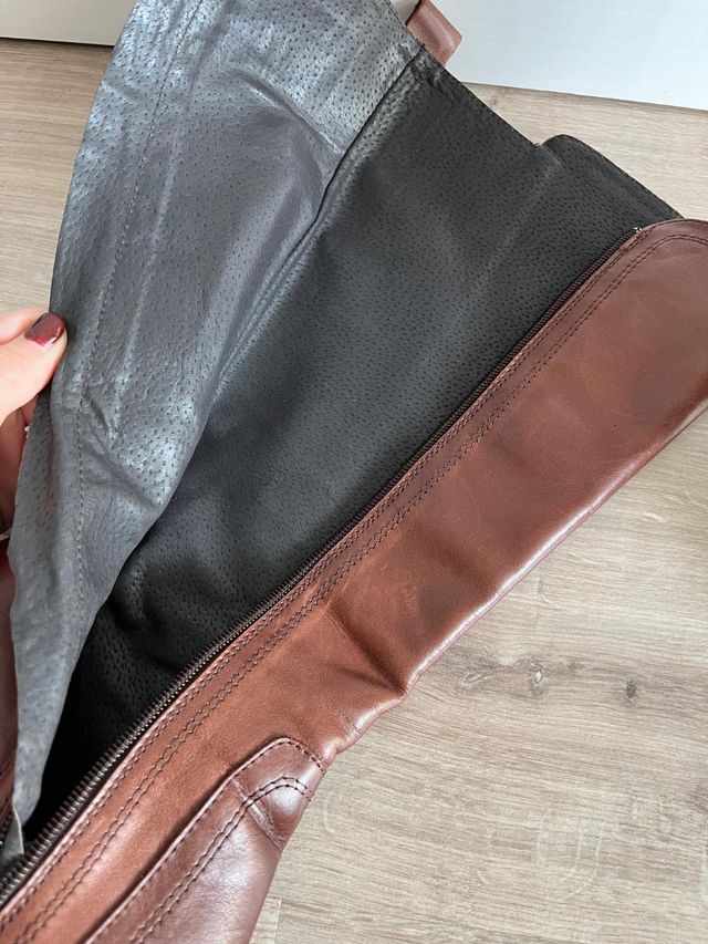 Botas de piel marrones Giko