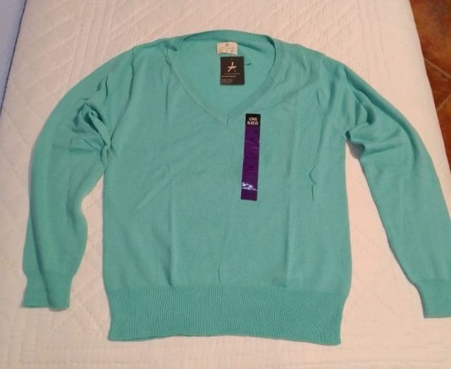 Jersey de punto con pico