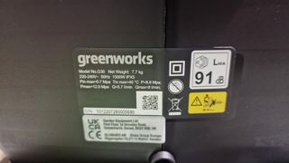 Greenworks G30 limpiador compacto a presión 120bar